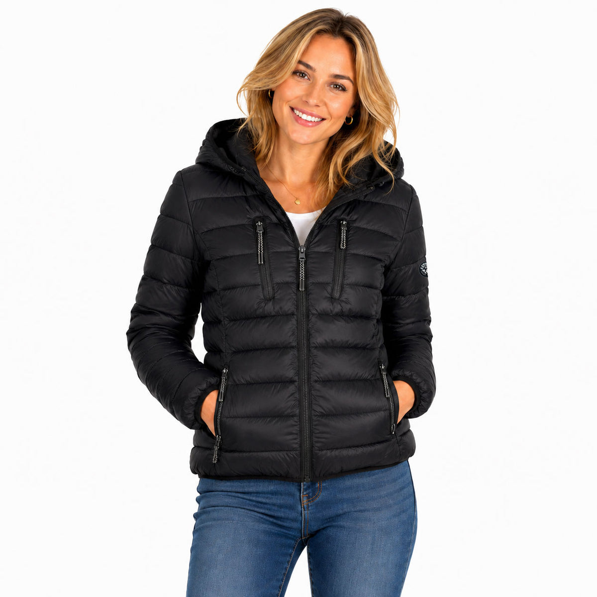 ALARICORAL HOOD Femme Noir