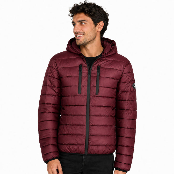 ALARICORAL HOOD Homme Bordeaux