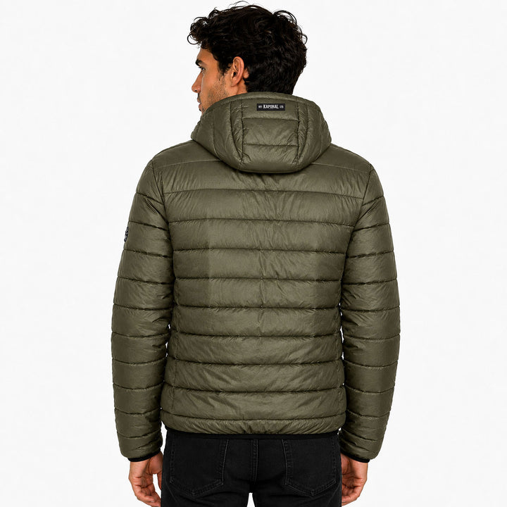 ALARICORAL HOOD Homme Kaki