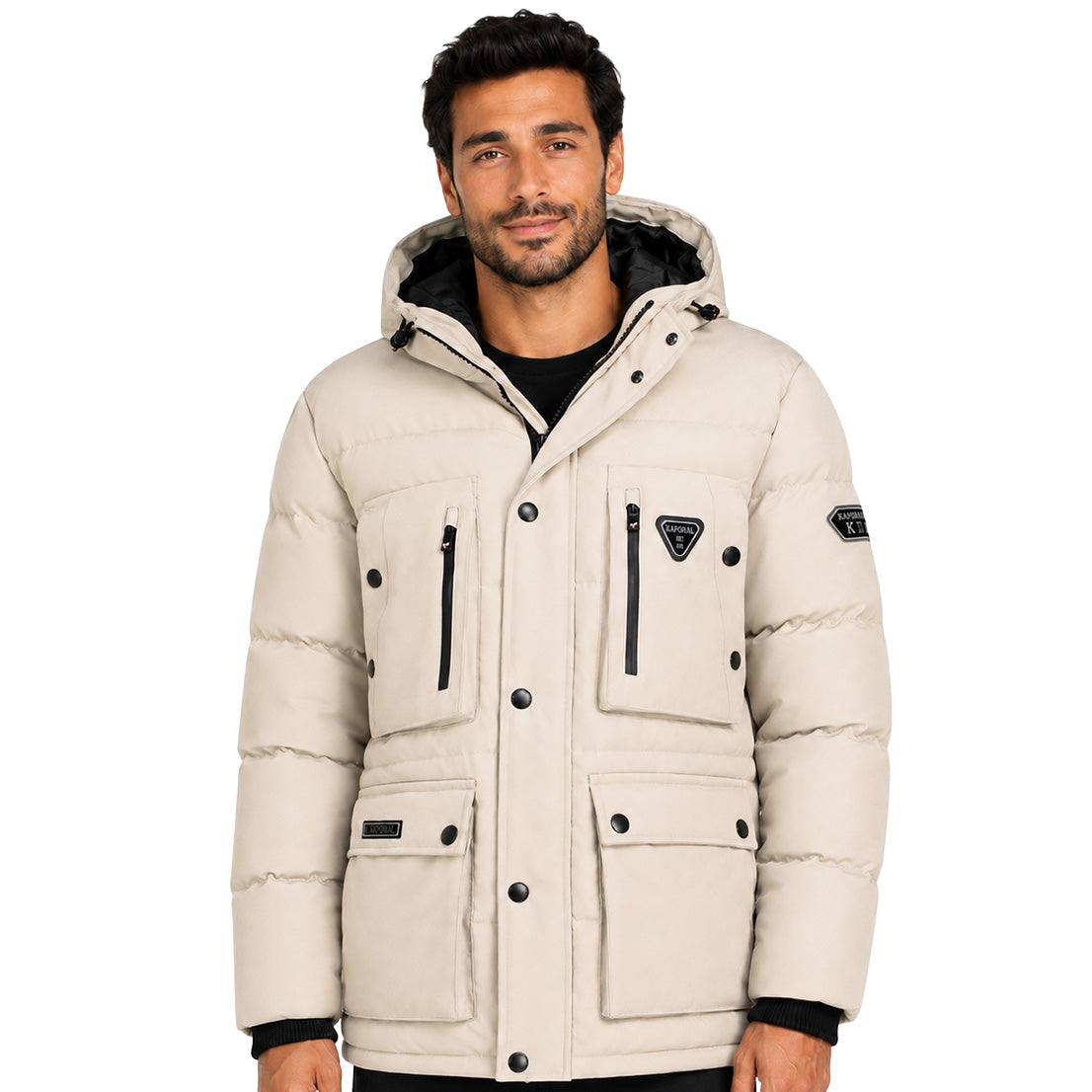 ALBERT Kaporal Homme - Parka Beige a