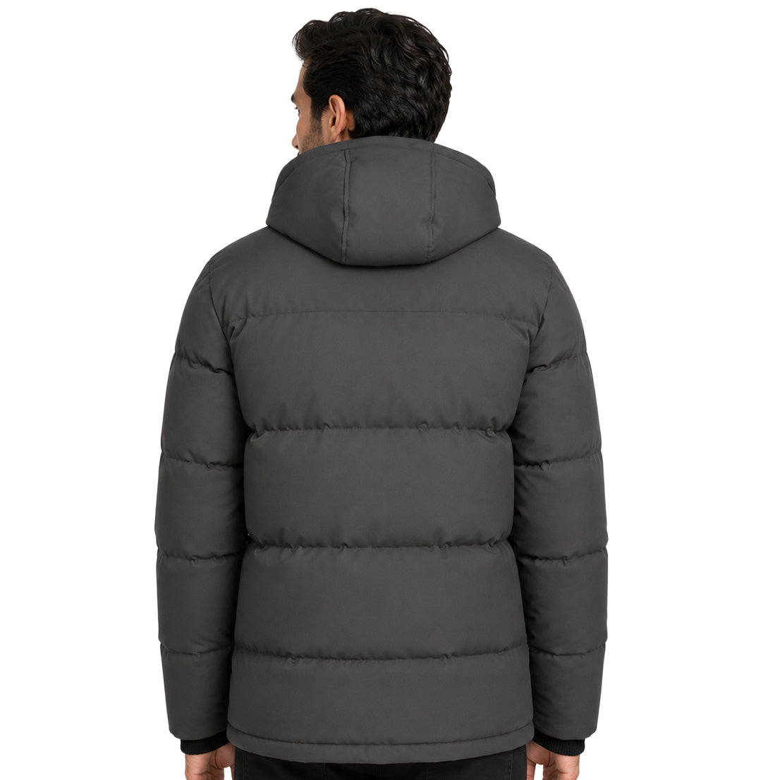 ALBERT Kaporal Homme - Parka Dark Grey b