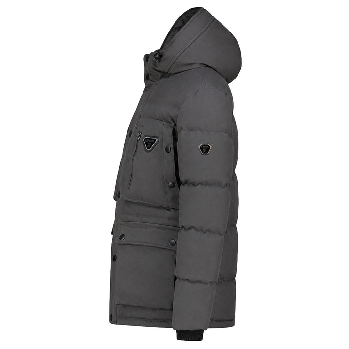 ALBERT Kaporal Homme - Parka Dark Grey e