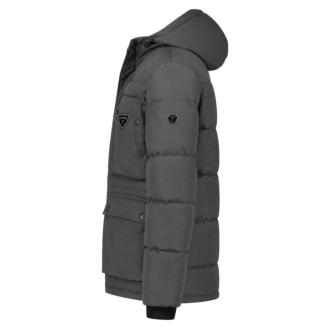 ALBERT Kaporal Homme - Parka Dark Grey f