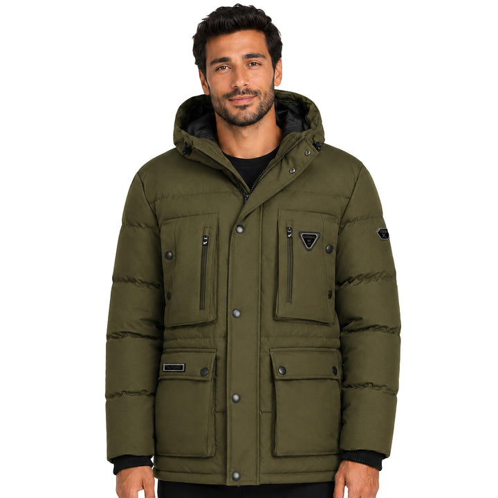 ALBERT Kaporal Homme - Parka Kaki a