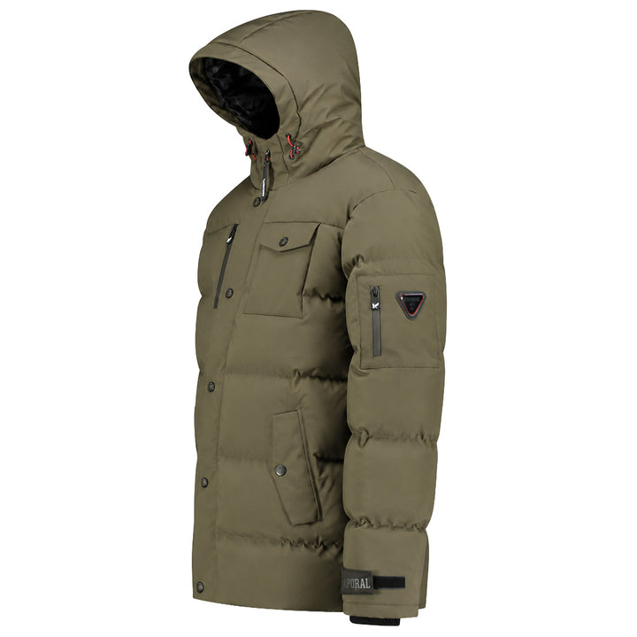 ALDESTO Kaporal Homme - Parka Kaki e
