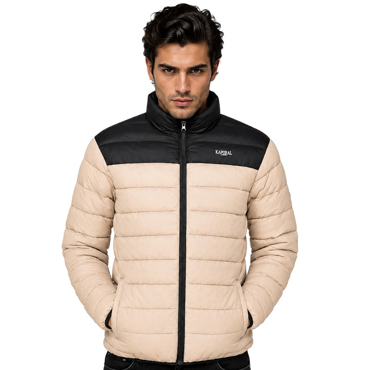 AMIGOCLERC BASIC Kaporal Homme - Doudoune Beige a