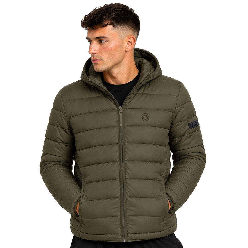 AMIGOLORAL HOOD Homme Kaki