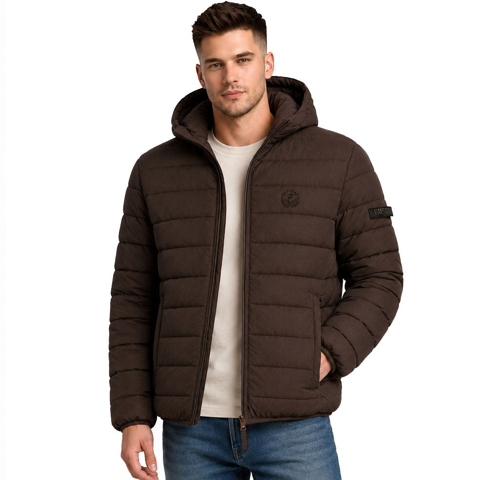 AMIGOLORAL HOOD Homme Marron Fonce