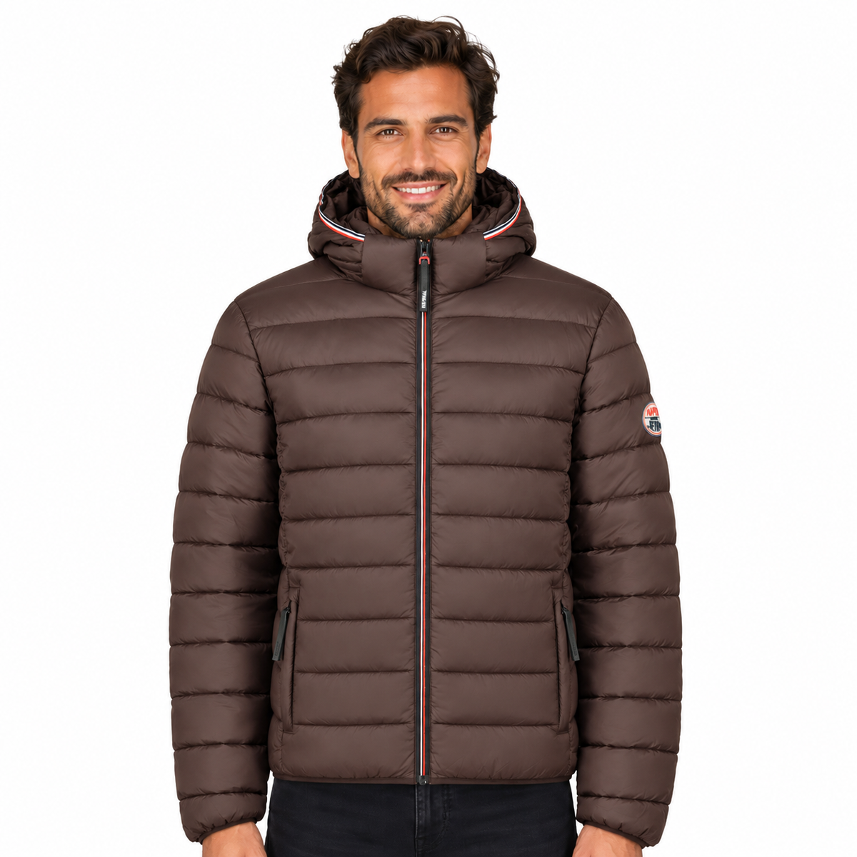 AMIGOTOMORAL HOOD Homme Marron Fonce