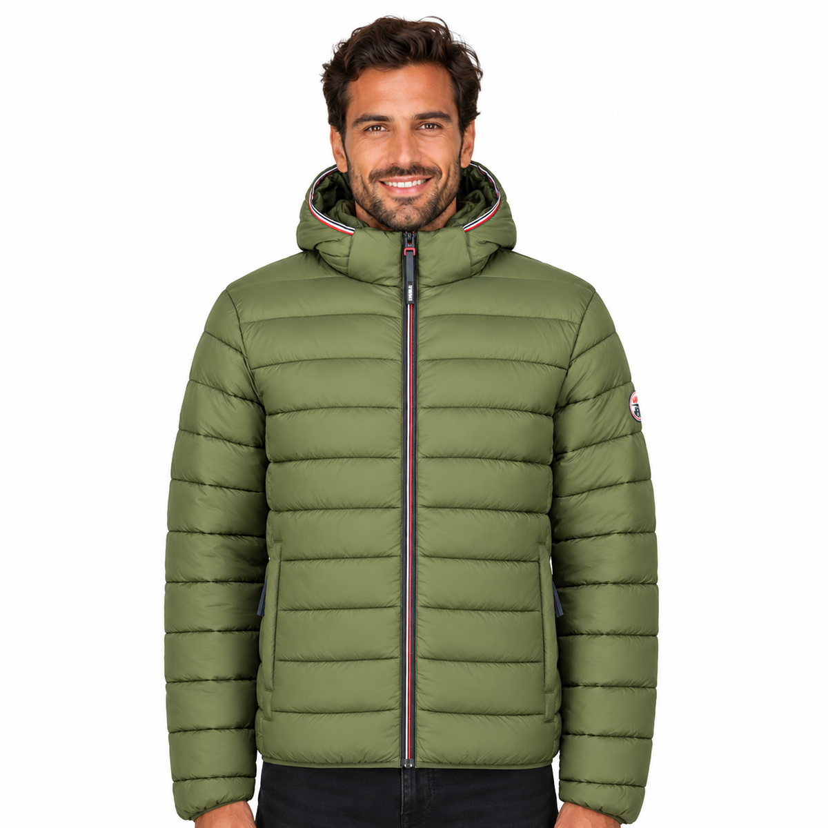 AMIGOTOMORAL HOOD Homme Olive