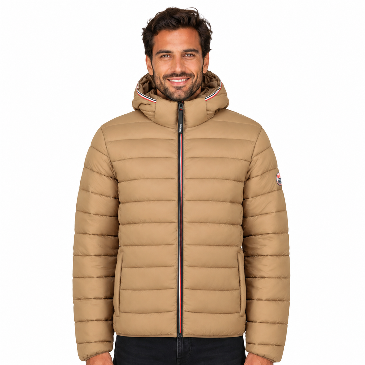 AMIGOTOMORAL HOOD Homme Taupe
