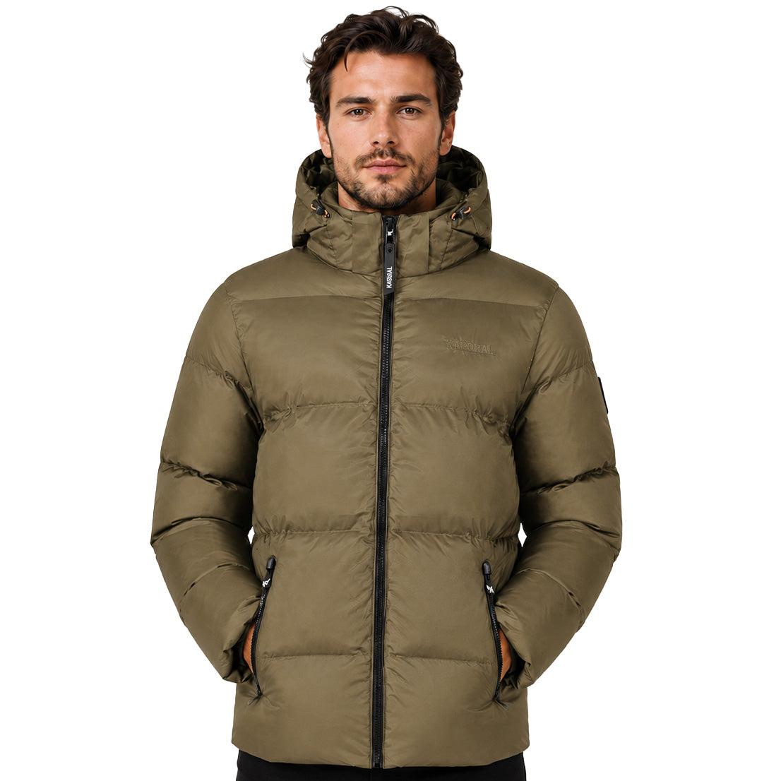 ANCELO Kaporal Homme - Parka Kaki a