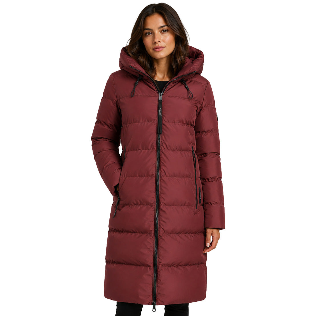 APRIL Kaporal Femme - Parka Burgundy a
