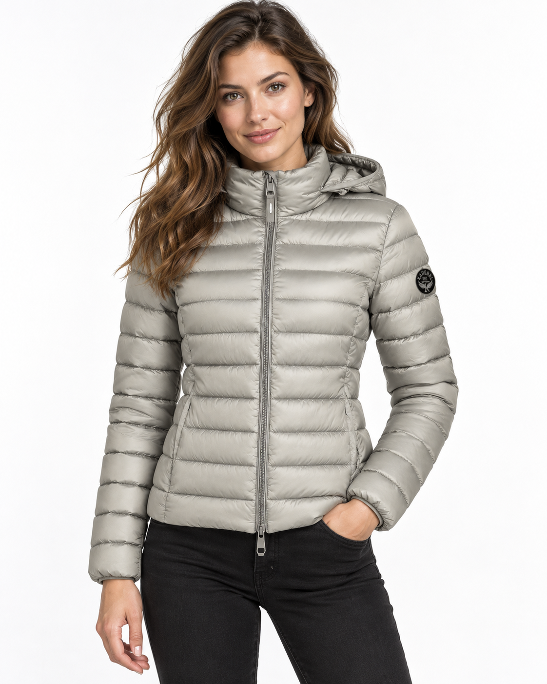 ATIKASHINEORAL Femme Gris Clair