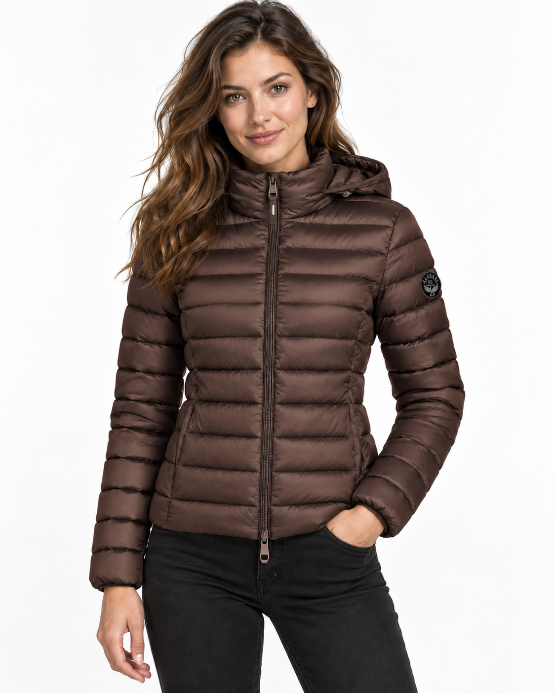 ATIKASHINEORAL Femme Marron Fonce