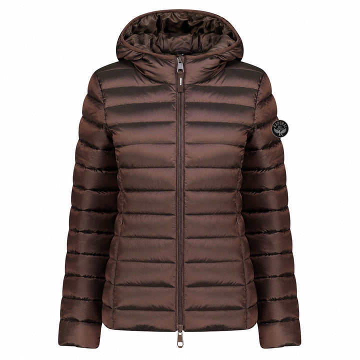 ATIKASHINEORAL Femme Marron Fonce