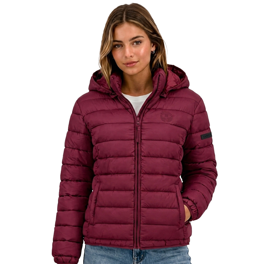ATIKOLORAL HOOD Femme Bordeaux
