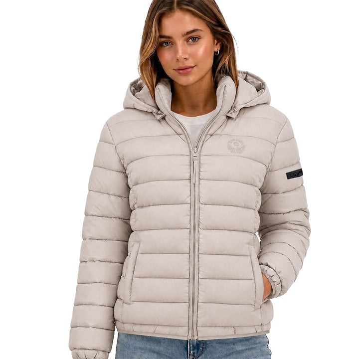 ATIKOLORAL HOOD Femme Gris Clair