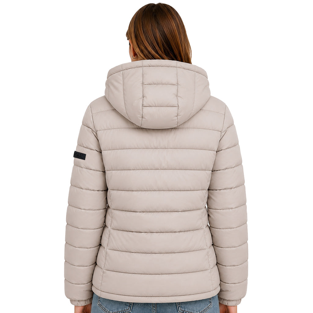 ATIKOLORAL HOOD Femme Gris Clair