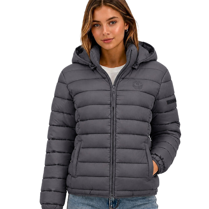 ATIKOLORAL HOOD Femme Gris Fonce