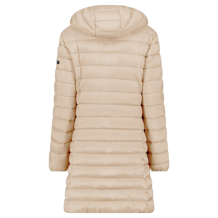 ATIKOLORAL HOOD LONG Femme Beige