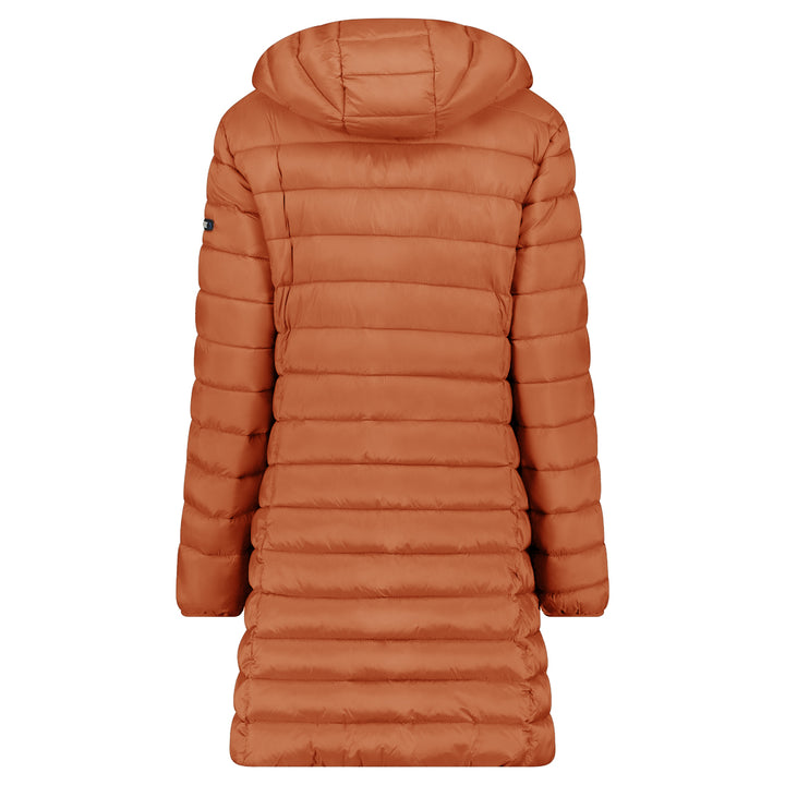 ATIKOLORAL HOOD LONG Femme Camel
