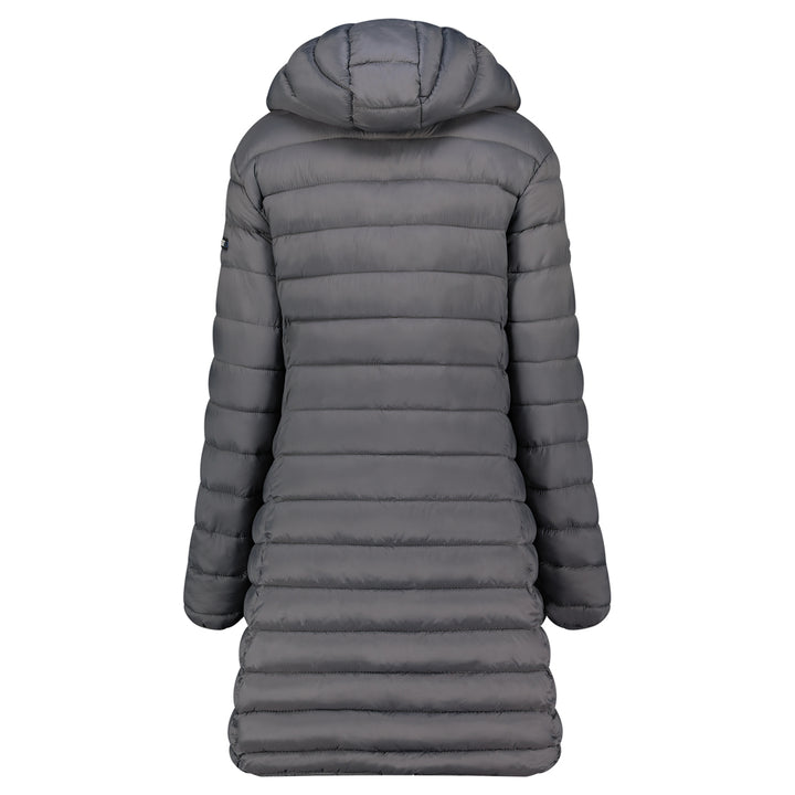 ATIKOLORAL HOOD LONG Femme Gris Fonce