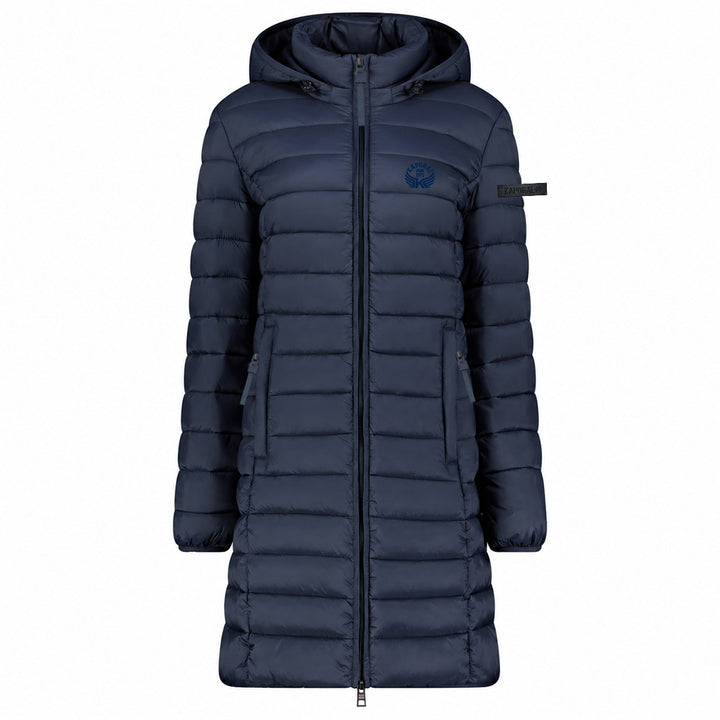 ATIKOLORAL HOOD LONG Femme Marine
