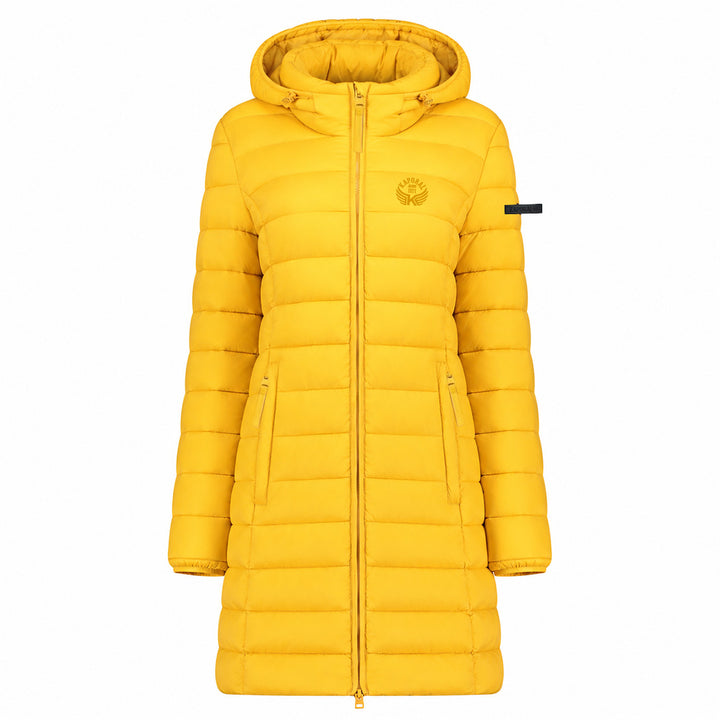 ATIKOLORAL HOOD LONG Femme Moutarde