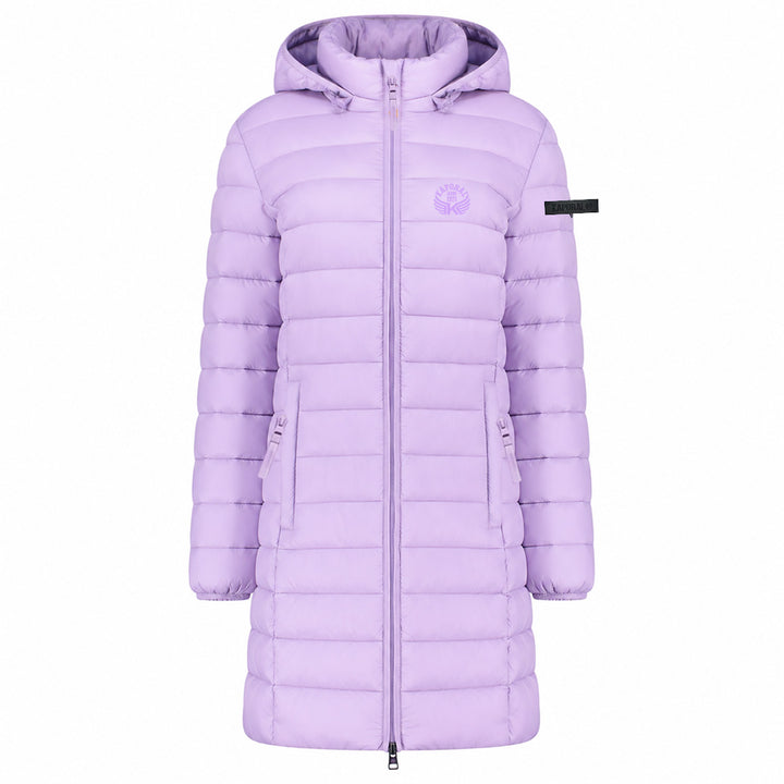 ATIKOLORAL HOOD LONG Femme Parme