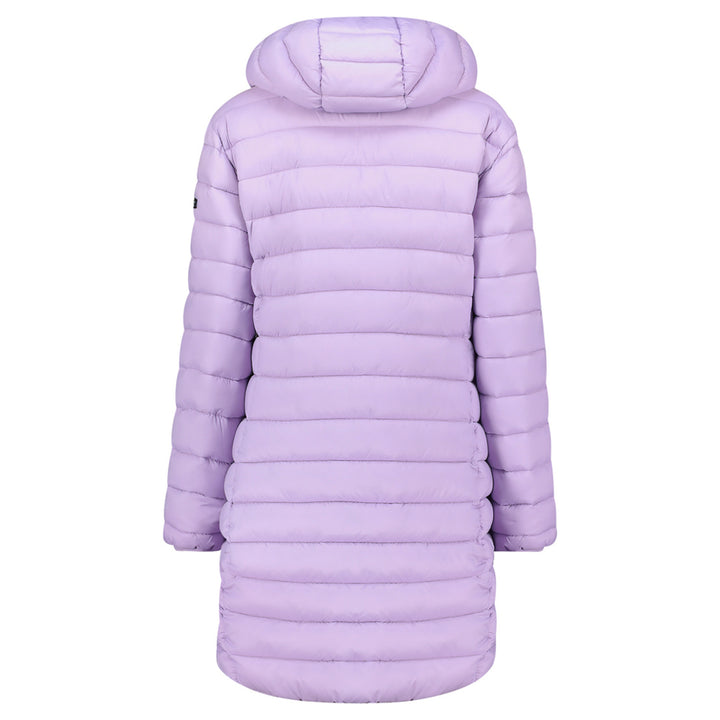 ATIKOLORAL HOOD LONG Femme Parme