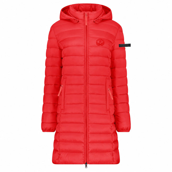 ATIKOLORAL HOOD LONG Femme Rouge