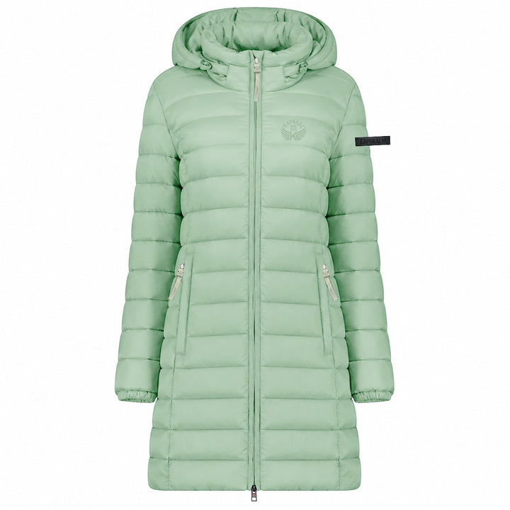 ATIKOLORAL HOOD LONG Femme Vert Amande