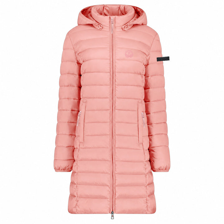 ATIKOLORAL HOOD LONG Femme Vieux Rose
