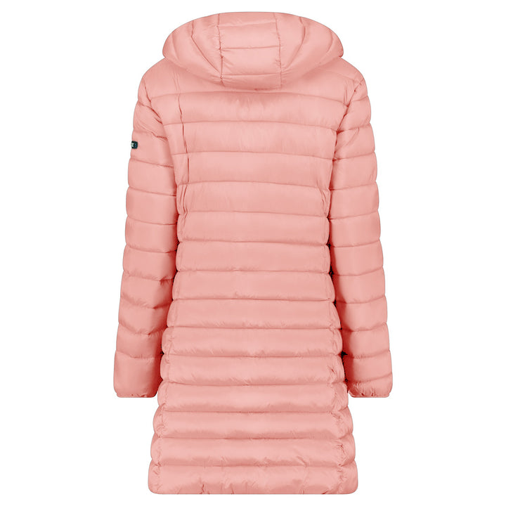 ATIKOLORAL HOOD LONG Femme Vieux Rose