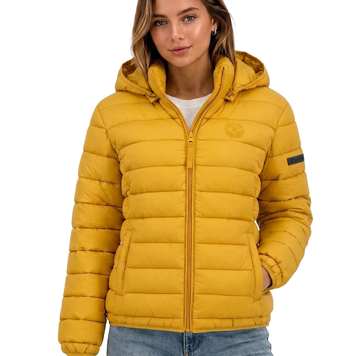 ATIKOLORAL HOOD Femme Moutarde