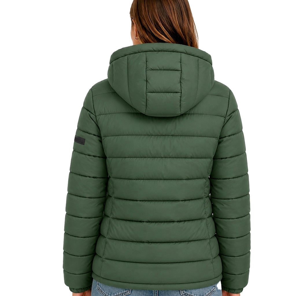 ATIKOLORAL HOOD Femme Vert Fonce