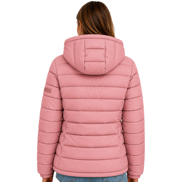 ATIKOLORAL HOOD Femme Vieux Rose
