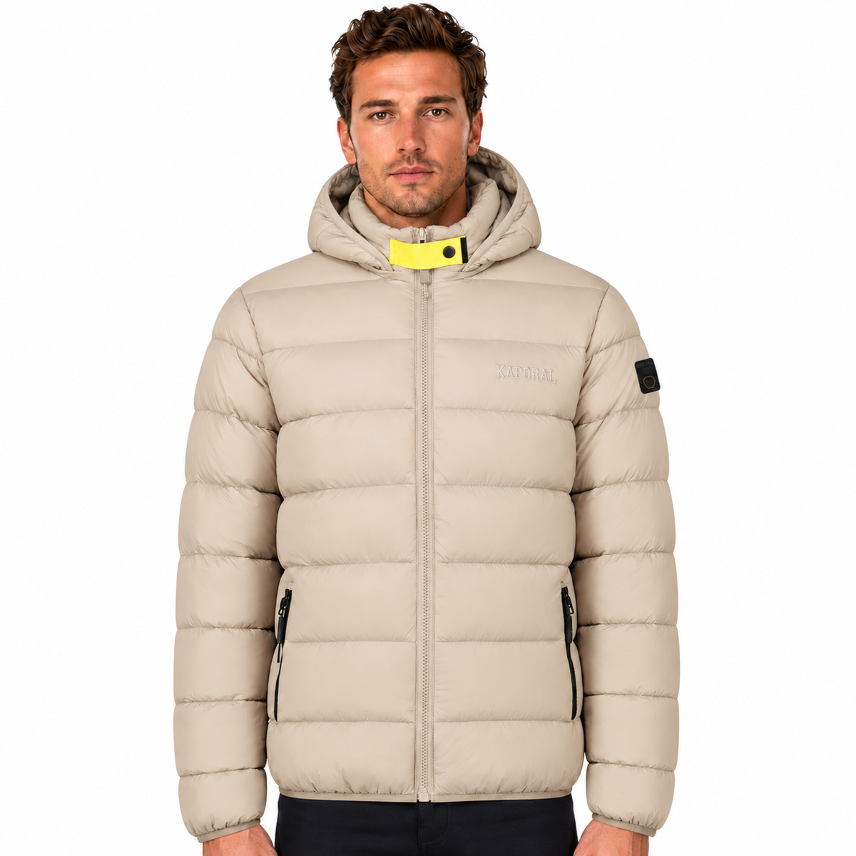 AVALANCHEORAL HOOD Homme Beige