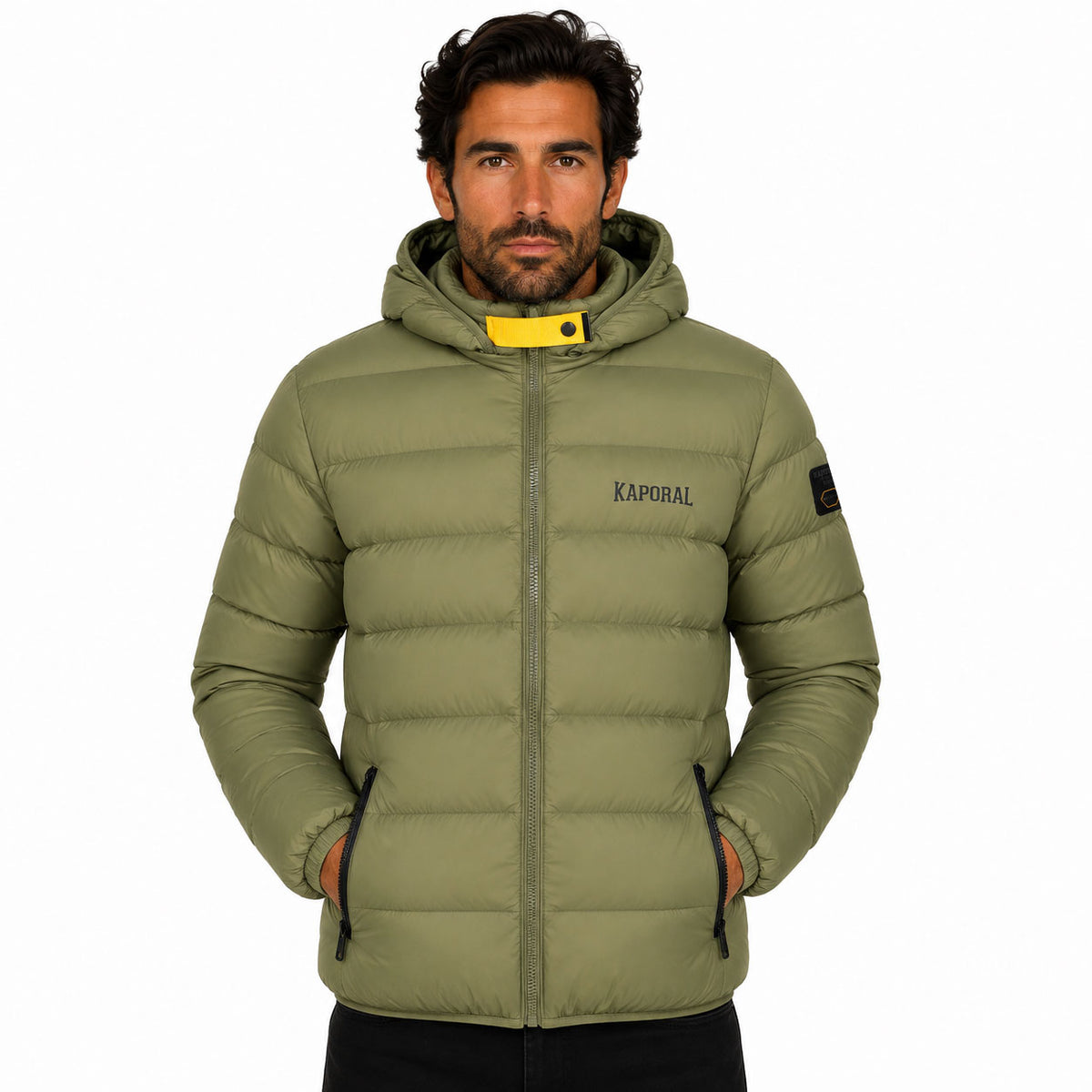 AVALANCHEORAL HOOD Homme Olive