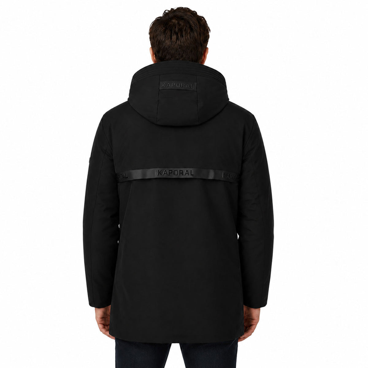 BAGAGEORAL Kaporal Homme - Parka Noir