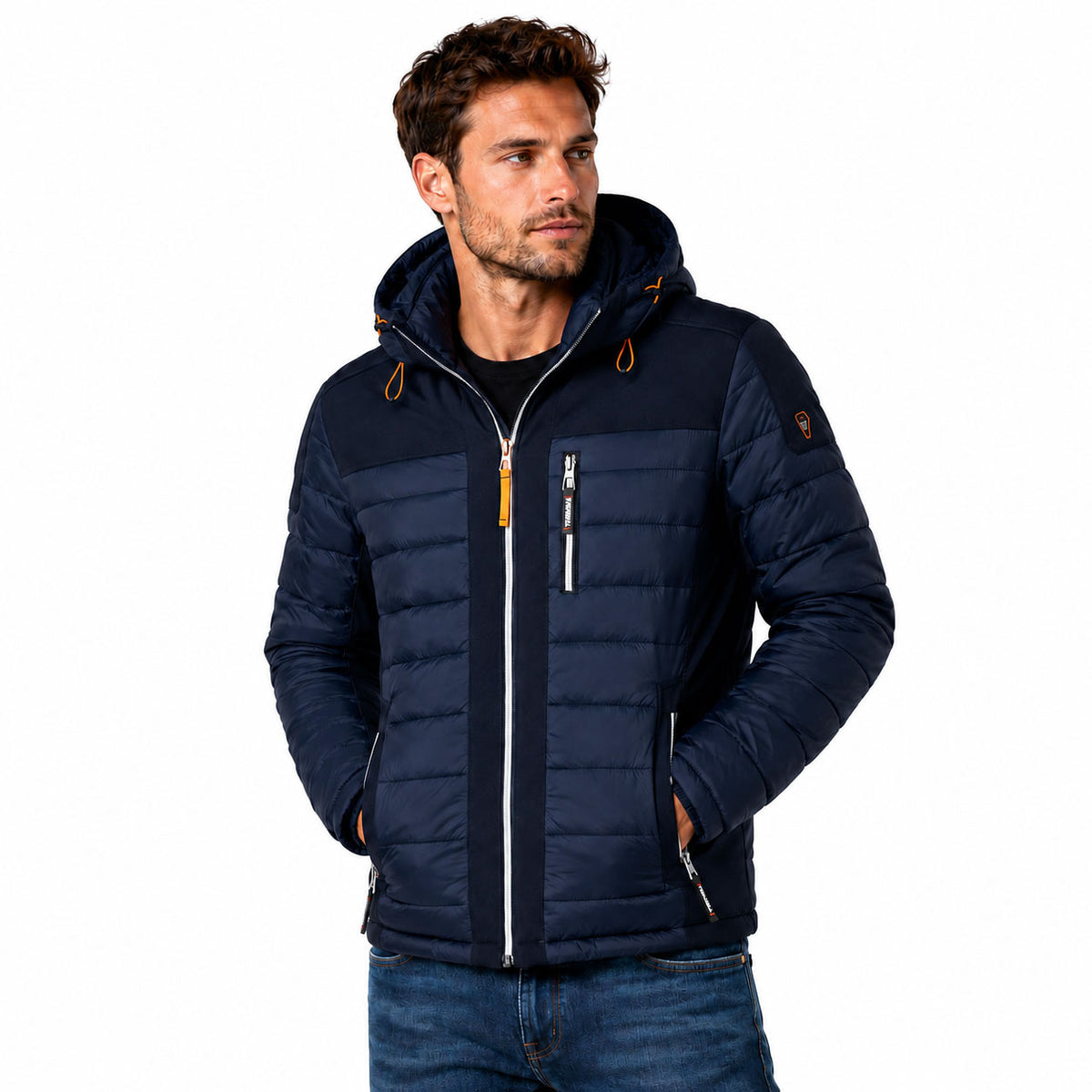 BEVENORAL Kaporal Homme - Doudoune Marine