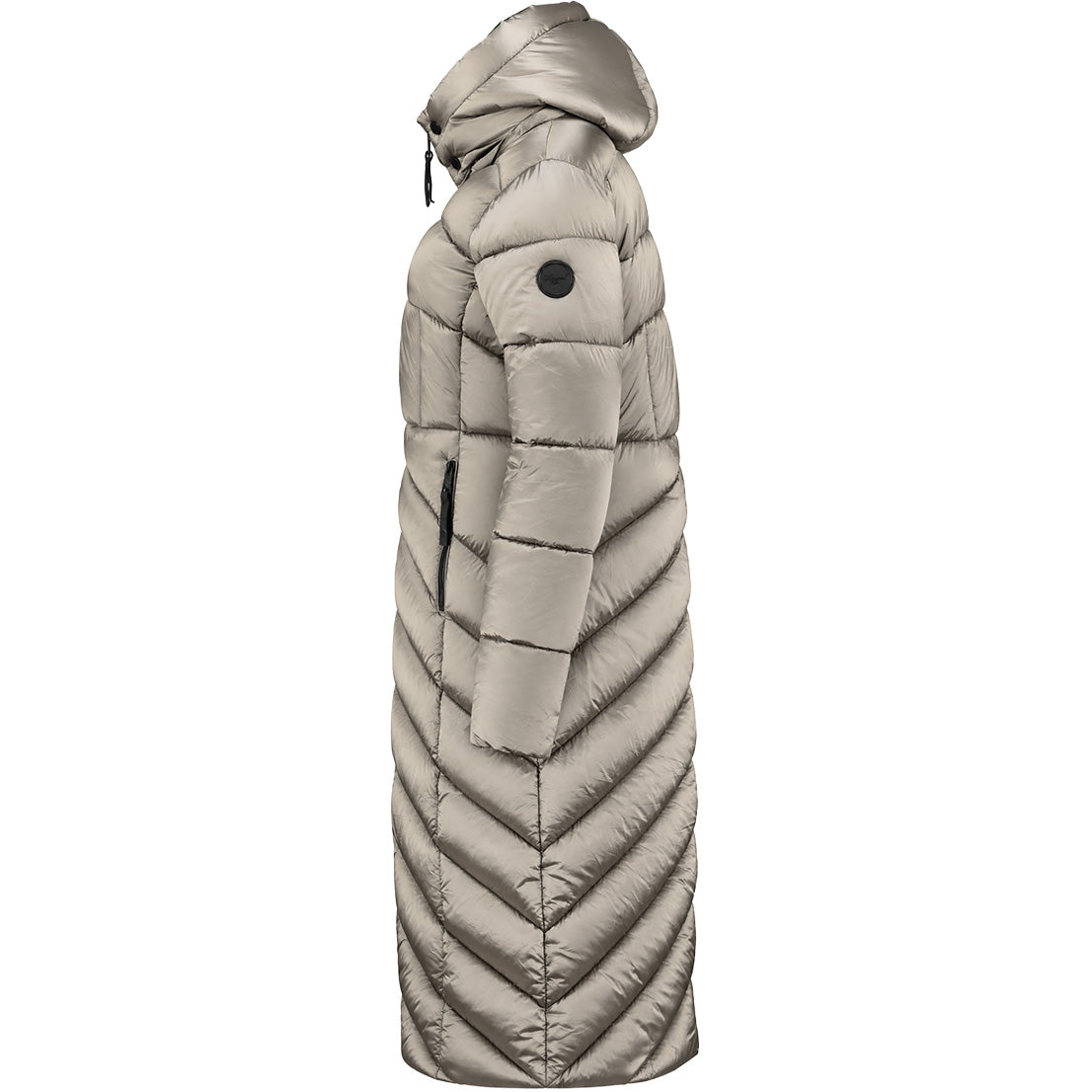 BLANCHEORAL LONG Femme Gris Clair