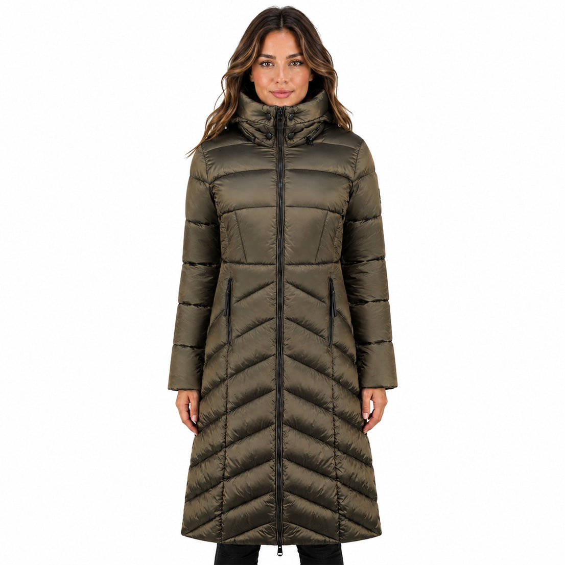 BLANCHEORAL LONG Femme Kaki