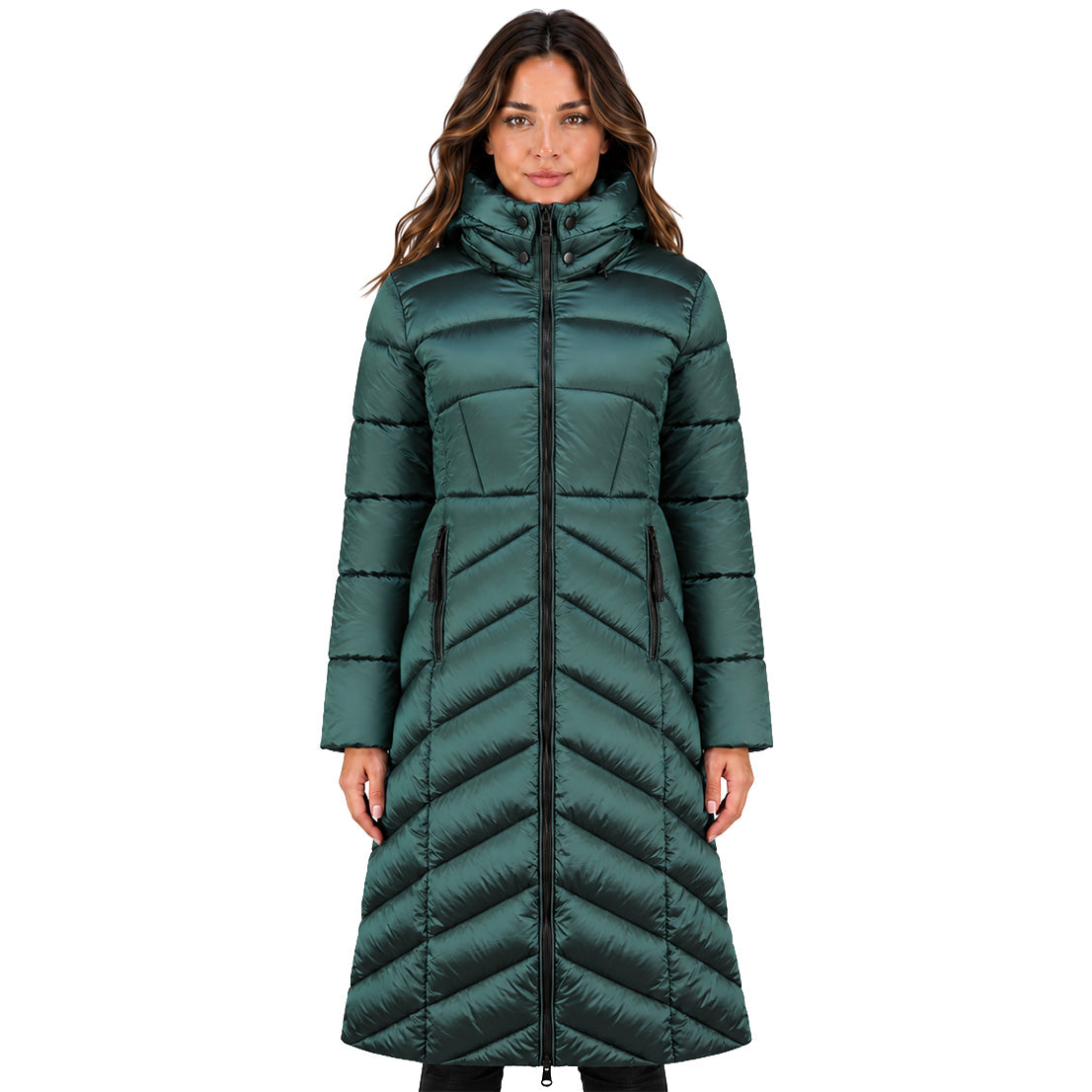 BLANCHEORAL LONG Femme Vert Fonce