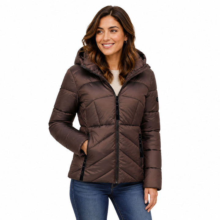 BLANCHEORAL SHORT Femme Marron Fonce