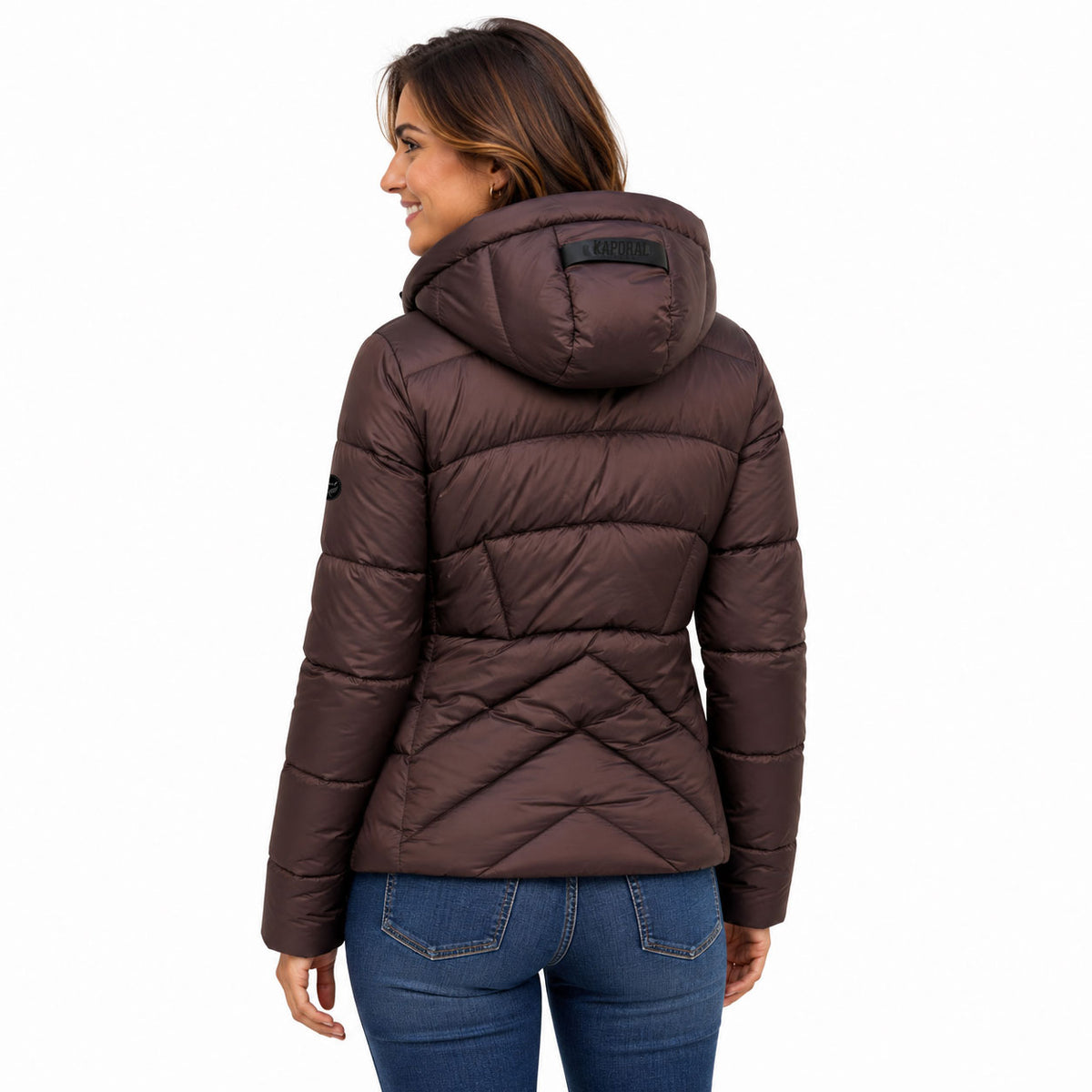 BLANCHEORAL SHORT Femme Marron Fonce