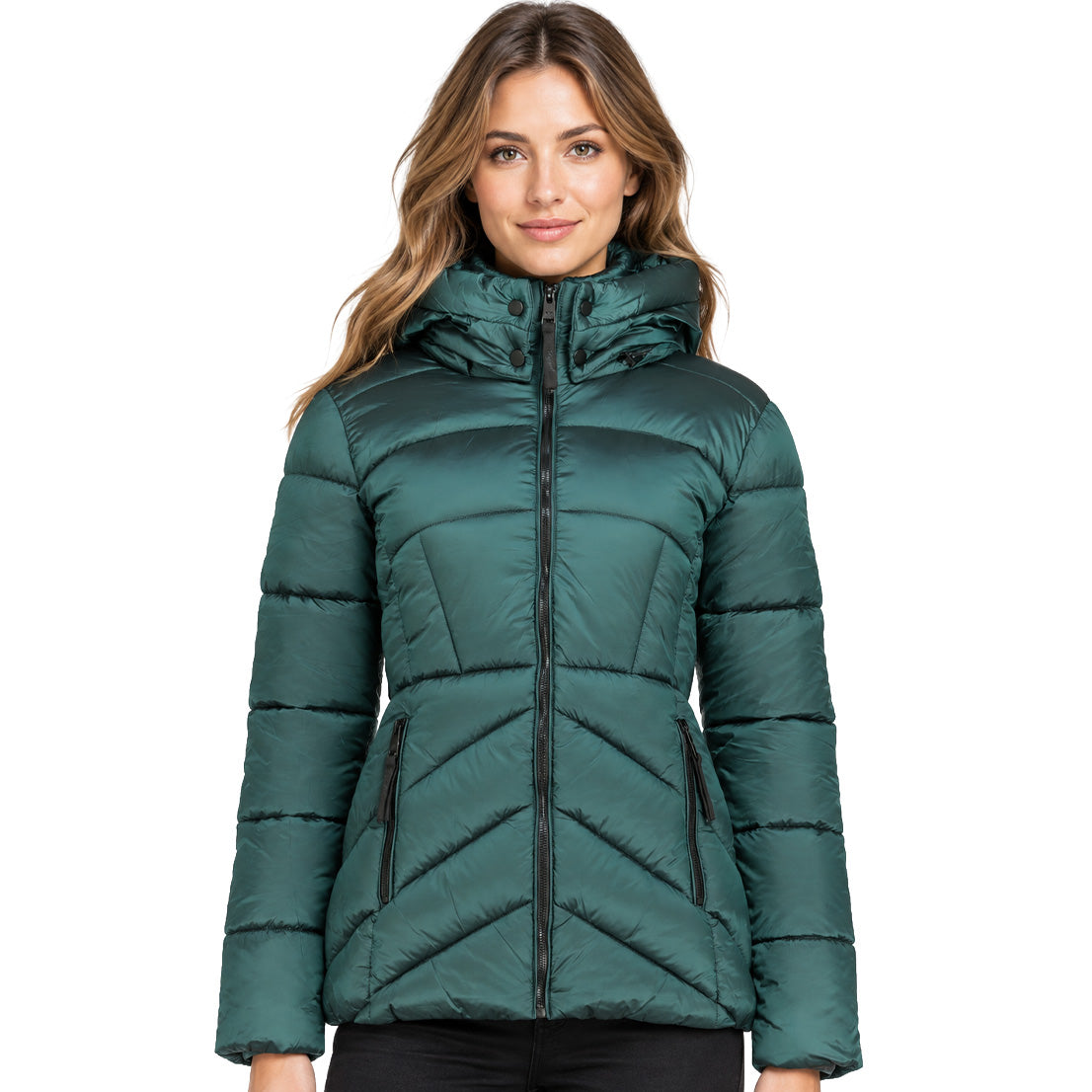 BLANCHEORAL SHORT Femme Vert Fonce