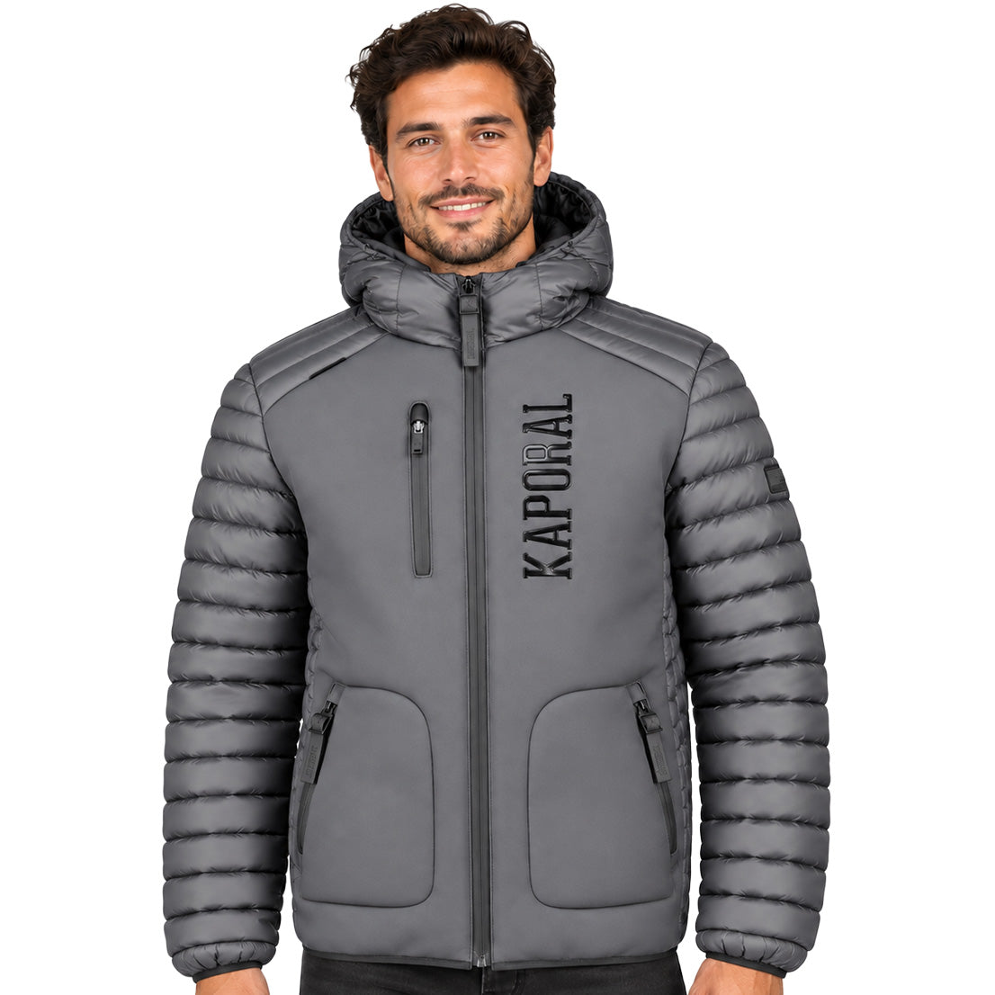BRIWOODORAL Homme Gris Fonce