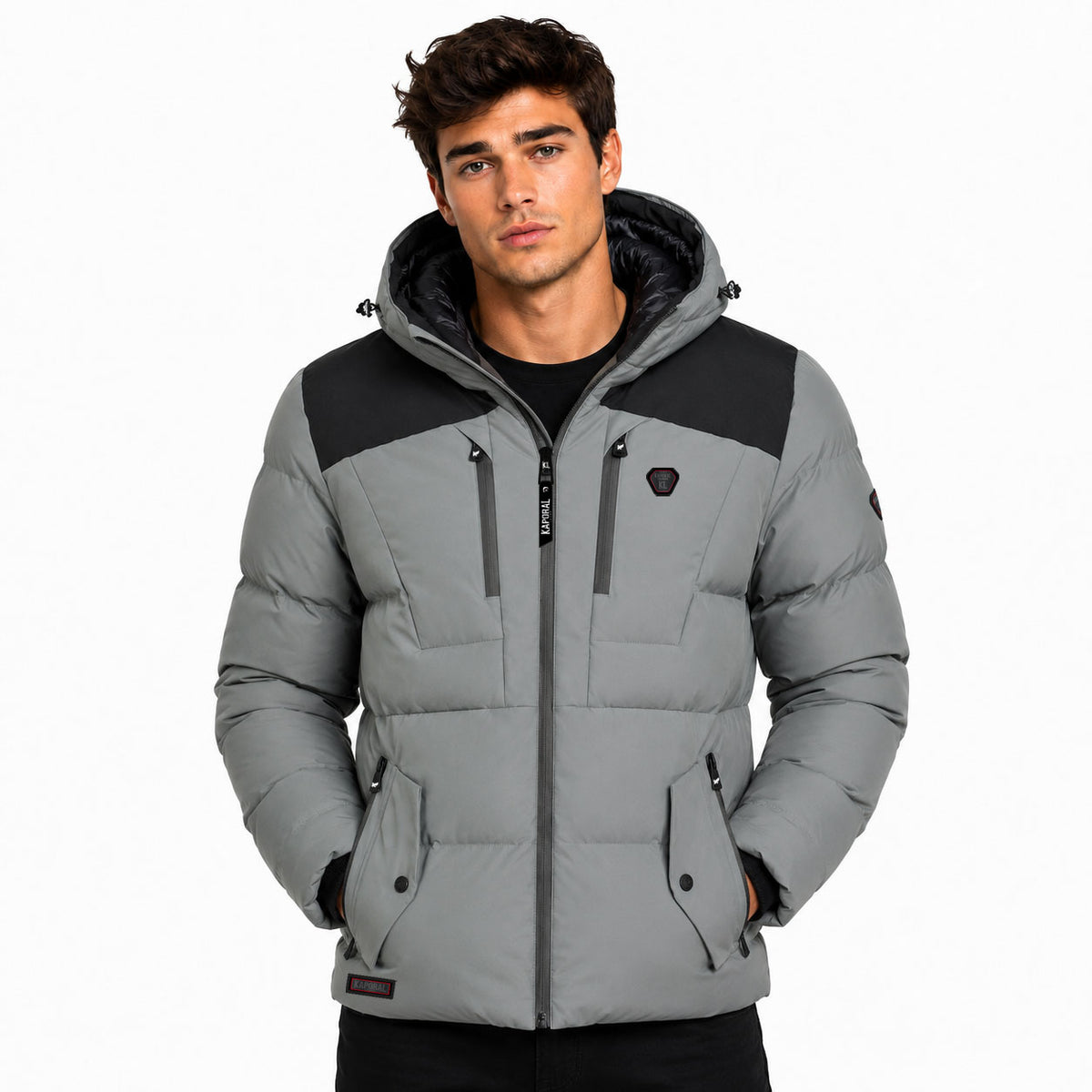 CACHOTORAL Kaporal Homme - Parka Gris